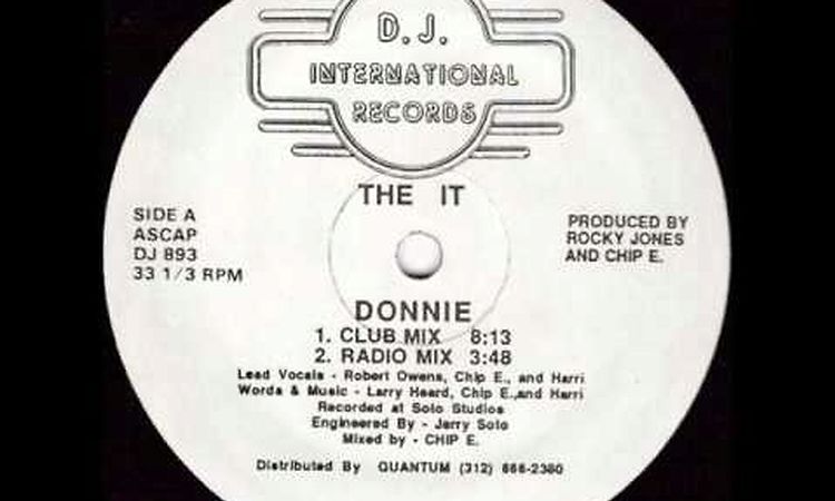 The It - Donnie(Club Mix) (DJ International Records) 1986