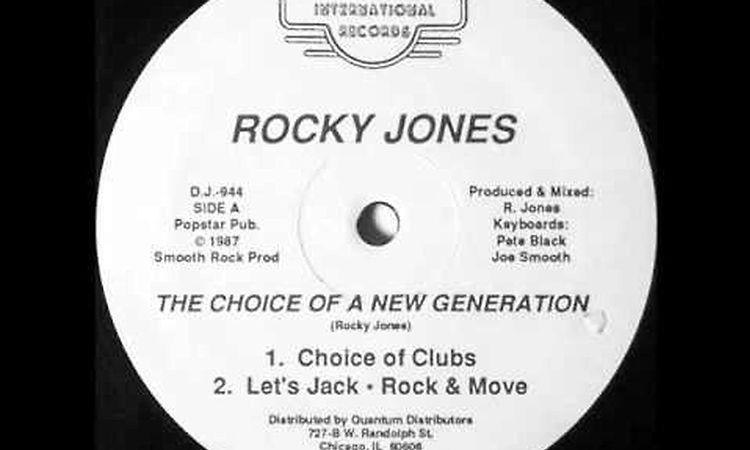 Rocky Jones - The Choice Of A New Generation (Choice Of Clubs)