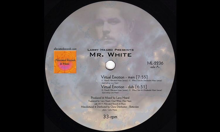 Larry Heard presents Mr. White - Virtual Emotion (Dub) [ML-2236]