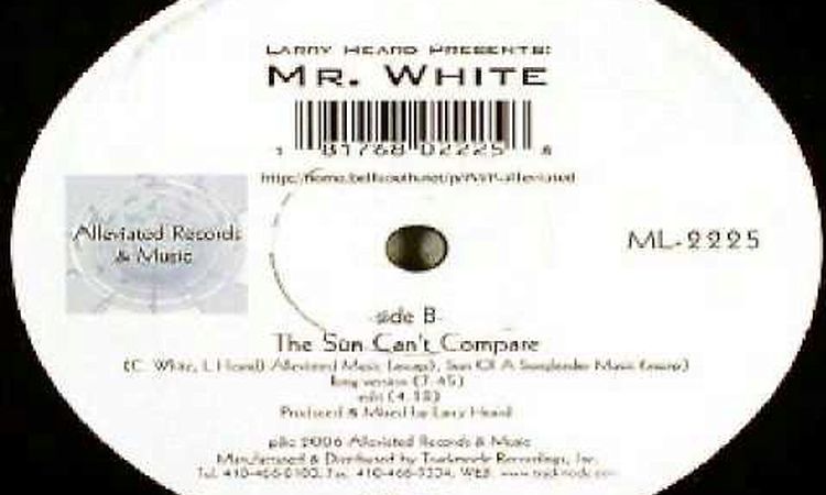 Larry Heard Presents: Mr. White* ‎-- You Rock Me / The Sun Can't Compare