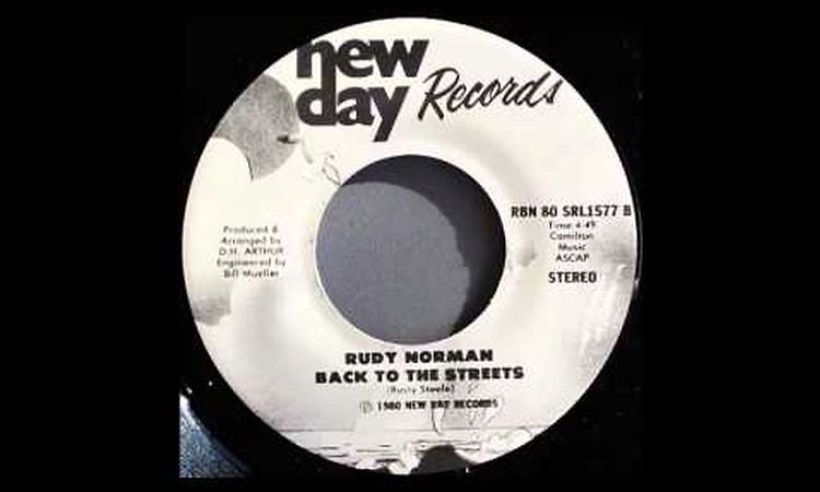 Rudy Norman - Back to the Streets