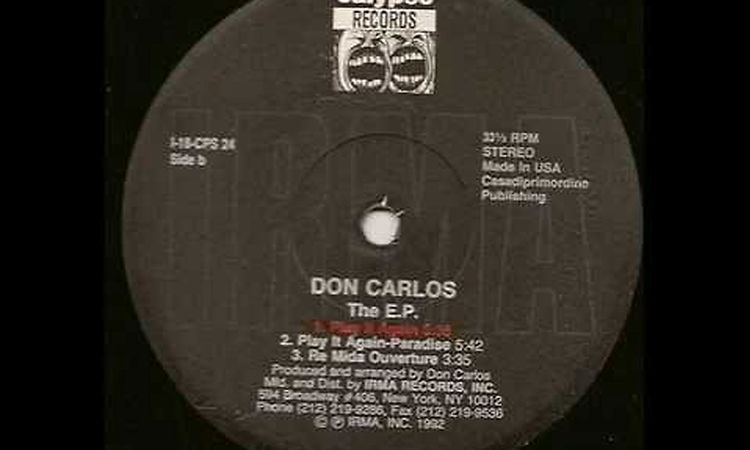 DON CARLOS PLAY IT AGAIN PARADISE