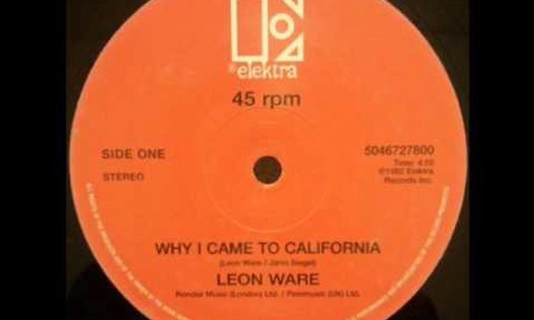 Leon Ware - That's Why I Came To California