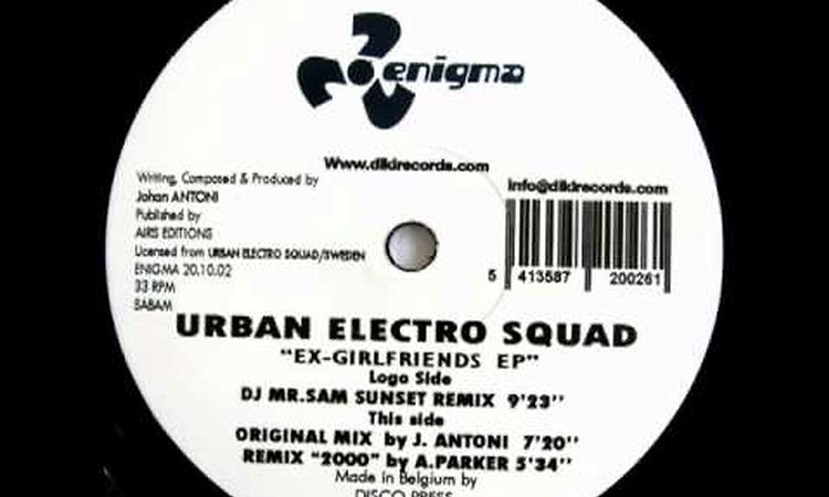 Urban Electro Squad Ex-Girlfriends EP Ex-Girlfriends DJ Mr.Sam Sunset Remix