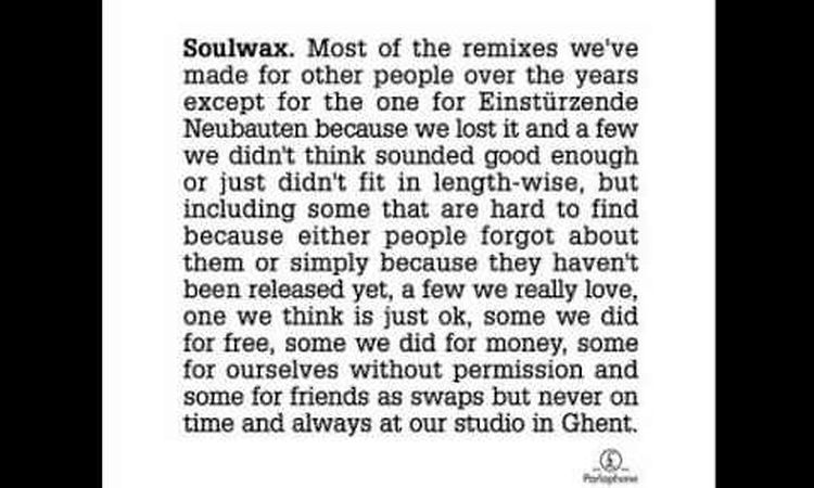 DJ Shadow - Six Days (Soulwax Remix)