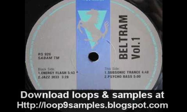 Joey Beltram - Energy Flash  -  R&S Records Classics