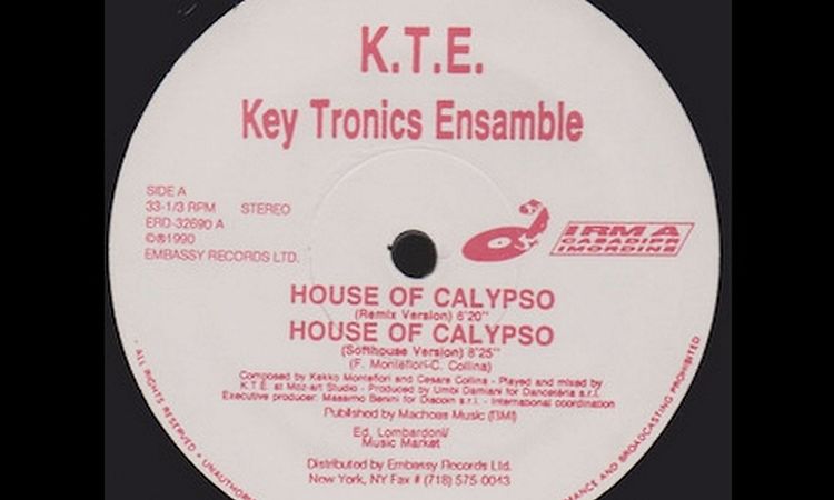 key [k-] tronics ensemble - calypso of house