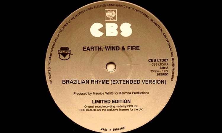 Earth, Wind & Fire - Brazilian Rhyme (Extended Version)