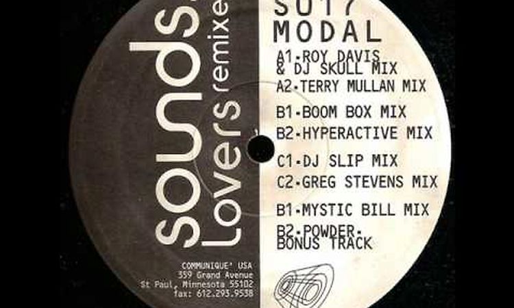 Modal - Lovers (Roy Davis & DJ Skull Remix) 1996