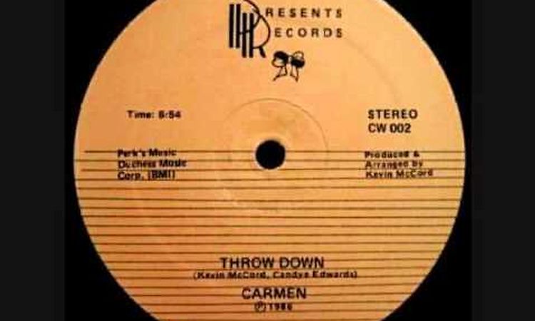 Carmen - Throw Down (1986)