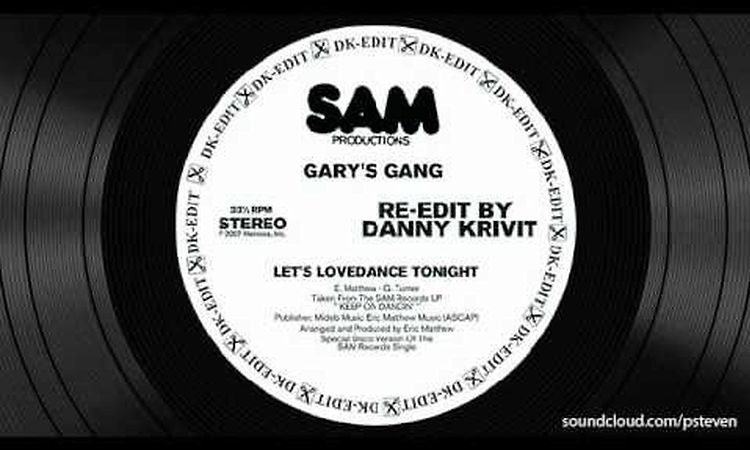 Let's Lovedance Tonight (Danny Krivit Edit) - Gary's Gang