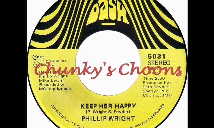 Phillip Wright - Keep Her Happy