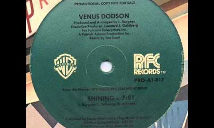 [Disco Down] Venus Dodson - Shining (Paradise Garage Classic)