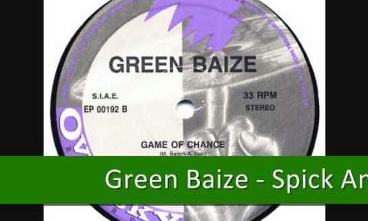 Green Baize   Spick And Span