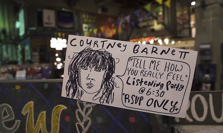 Courtney Barnett Tell Me How You Really Feel Vinyl Listening Party At Rough Trade NYC