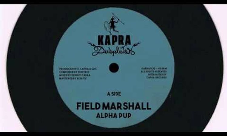 Alpha Pup - Field Marshall / Dennis Capra - Kung Fu - 7 inch / Kapra Dubplates