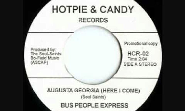 Bus People Express - Augusta Georgia (Here I Come) - 1993