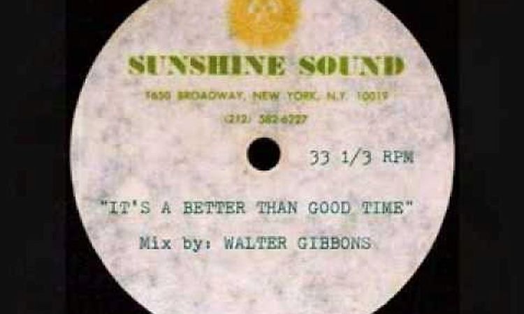 Gladys Knight & The Pips - It's A Better Than Good Time (Mixed with Love by Walter Gibbons)