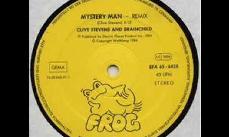 Clive Stevens & The Brainchild - Mistery Man - 1984