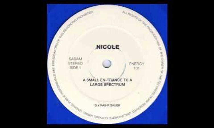 Nicole - A Small En-Trance To A Large Spectrum