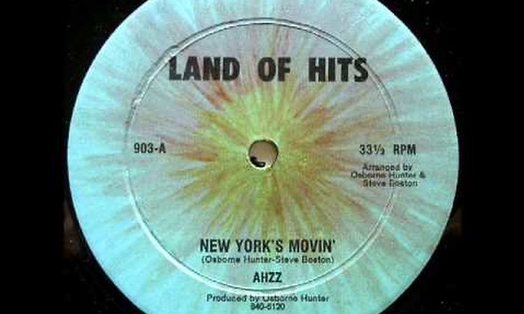 Ahzz - New York's Movin(1981)