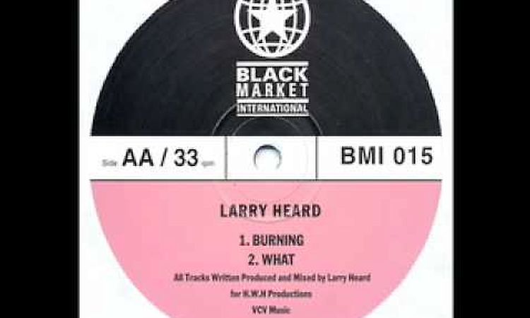 Larry Heard - Burning 4 Love