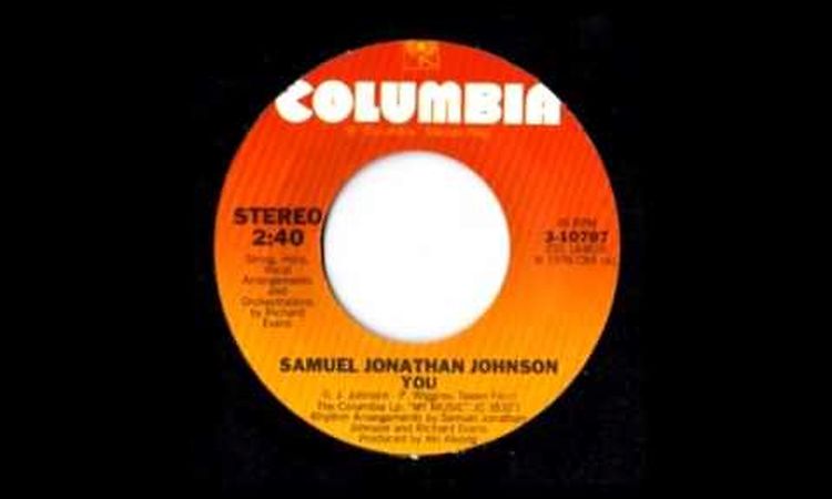 SAMUEL JONATHAN JOHNSON   YOU 12'' MIX