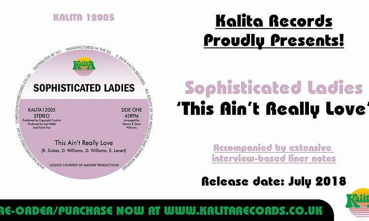 Sophisticated Ladies - 'This Ain't Really Love' (96 kbp/s)