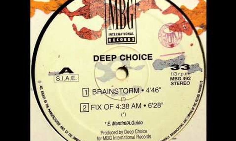 Deep Choice - Fix Of 4:38 AM (1992)