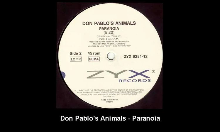 Don Pablo's Animals - Paranoia