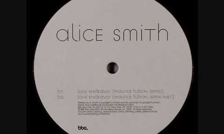 Alice Smith - Love Endeavor (Maurice Fulton Remix)