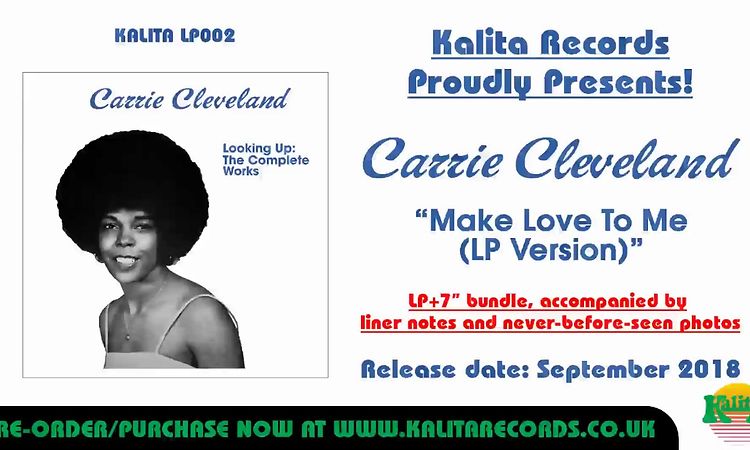 Carrie Cleveland - 'Make Love To Me (LP version)' (Official)