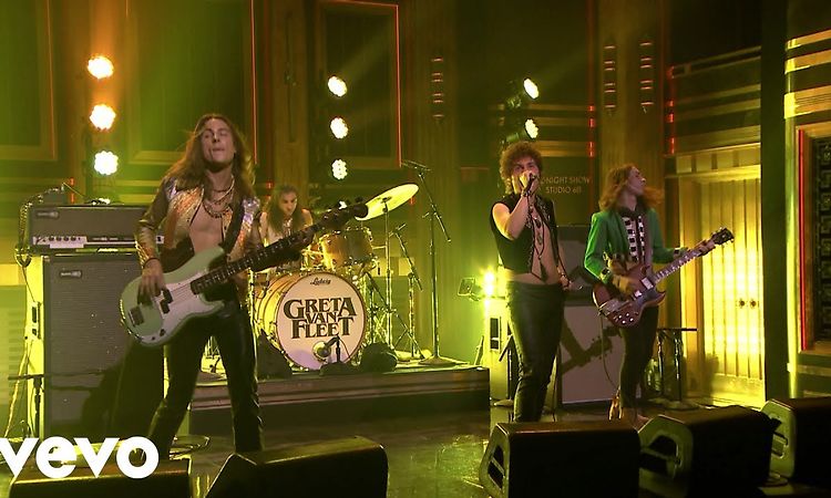 Greta Van Fleet When The Curtain Falls (Live On The Tonight Show Starring Jimmy Fallon)