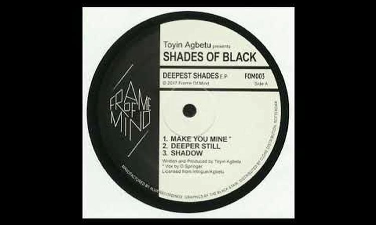 Toyin Agbetu presents Shades Of Black - Deeper Still