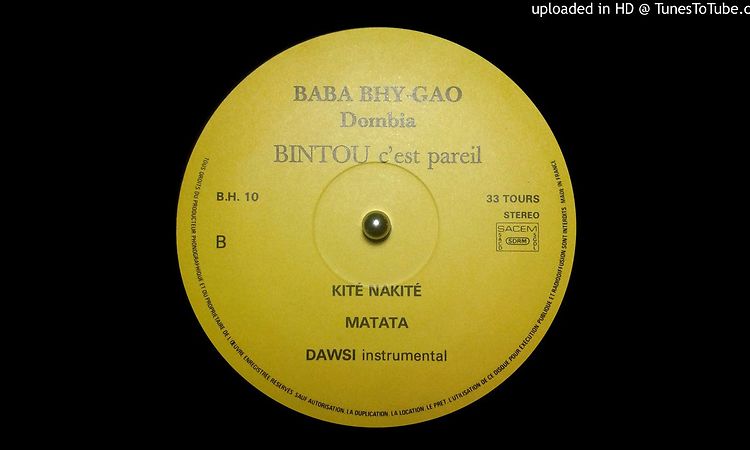 Baba Bhy-Gao Dombia - Dwasi Instrumental