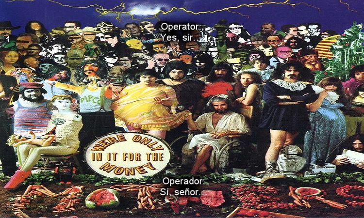 The Mothers Of Invention (We're Only In It For The Money) 1968 (FULL ALBUM) + LYRICS ENG/ESP