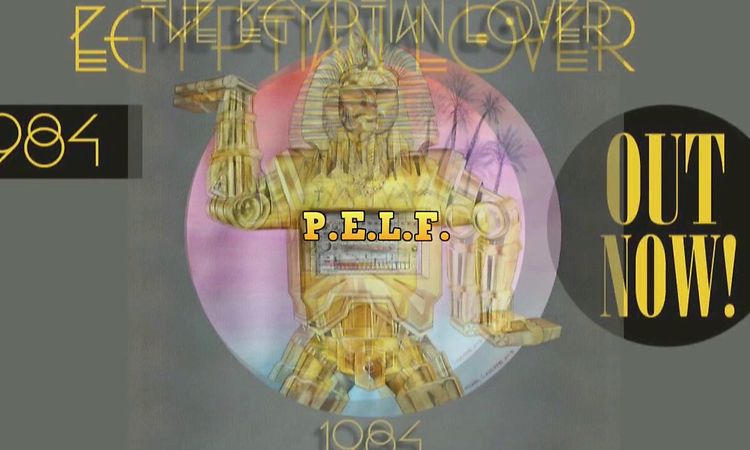 THE EGYPTIAN LOVER 1984 (PROMOTIONAL DEMO VIDEO) CBR MEGAMIX  BY DJ ANDYMAN 2016