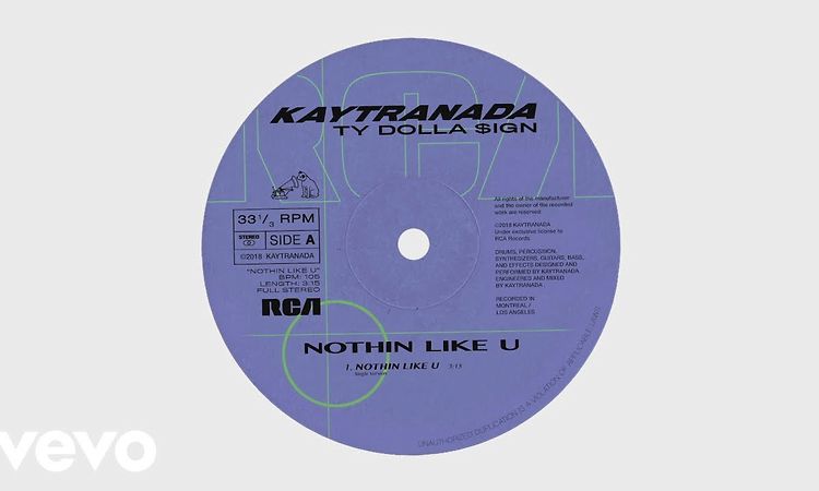 KAYTRANADA - NOTHIN LIKE U (Audio) ft. Ty Dolla Sign