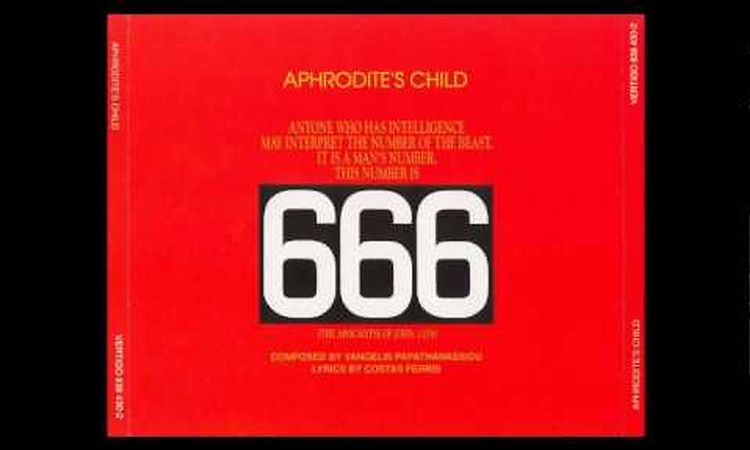 Aphrodite's Child - 666 [The Apocalypse Of John 13/18]  [Full Album]