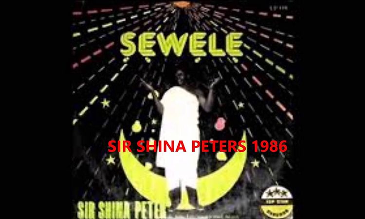 SIR SHINA PETERS  SEWELE 1986