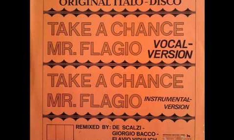 Mr. Flagio -- Take A Chance (1983)  Instrumental Version