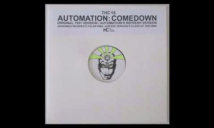 Premiere: Automation - Comedown (Johannes Regnier Remix)