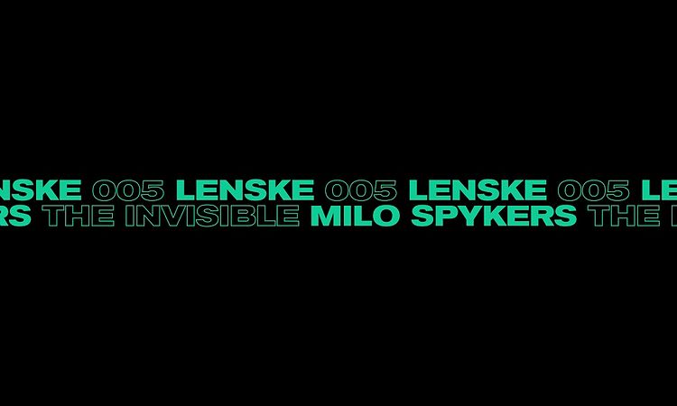 Milo Spykers - The Invisible (Lenske005)