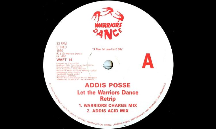 Addis Posse - Let The Warriors Dance (1990)