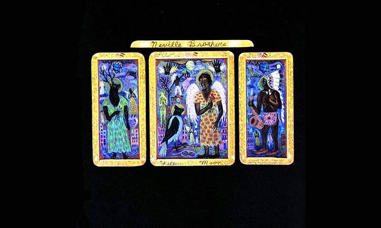 Yellow Moon, The Neville Brothers – LP – Music Mania Records – Ghent