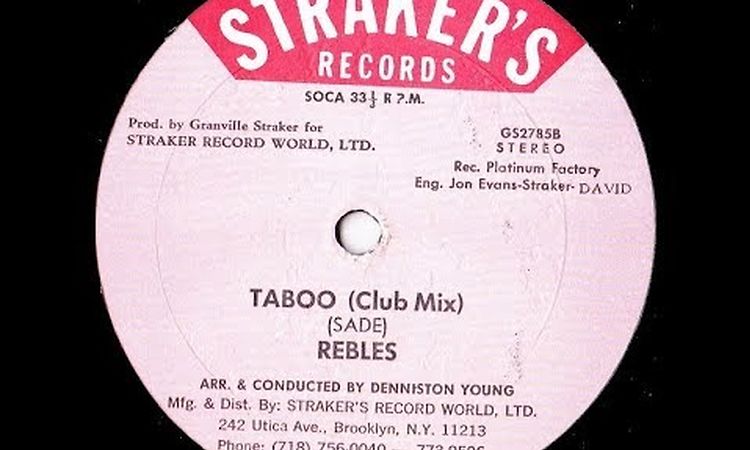 The Rebles   Sweet Taboo Club Mix