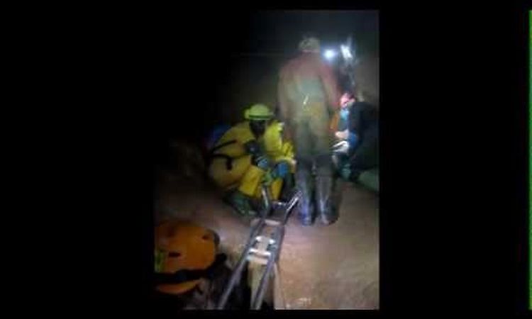 Cave Rescue Practice