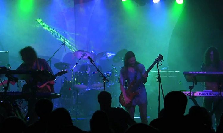 Ozric Tentacles lost in the sky  4-11-2012 at The Jewish Mother