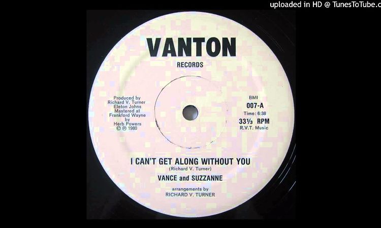 Vance And Suzzanne - I Can't Get Along Without You (Instrumental)