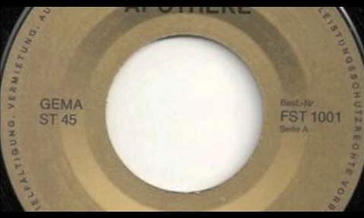 Apotheke - High Baby Out - Rare Boogie Funk from Aachen, Germany